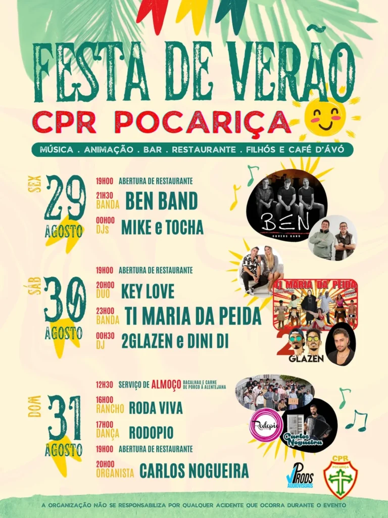 Festas de Verão 2025 em Pocariça