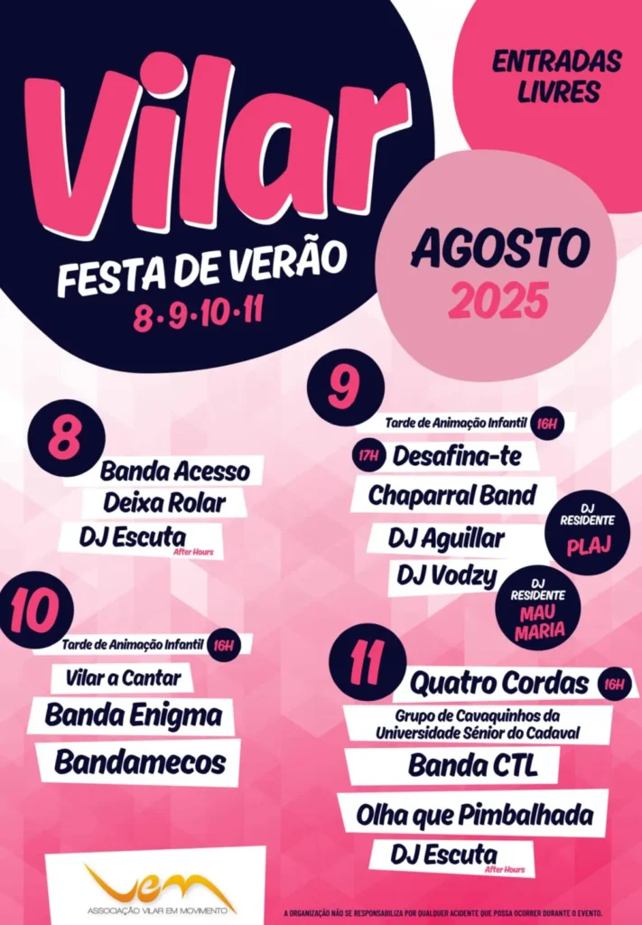Festas de Vilar 2025