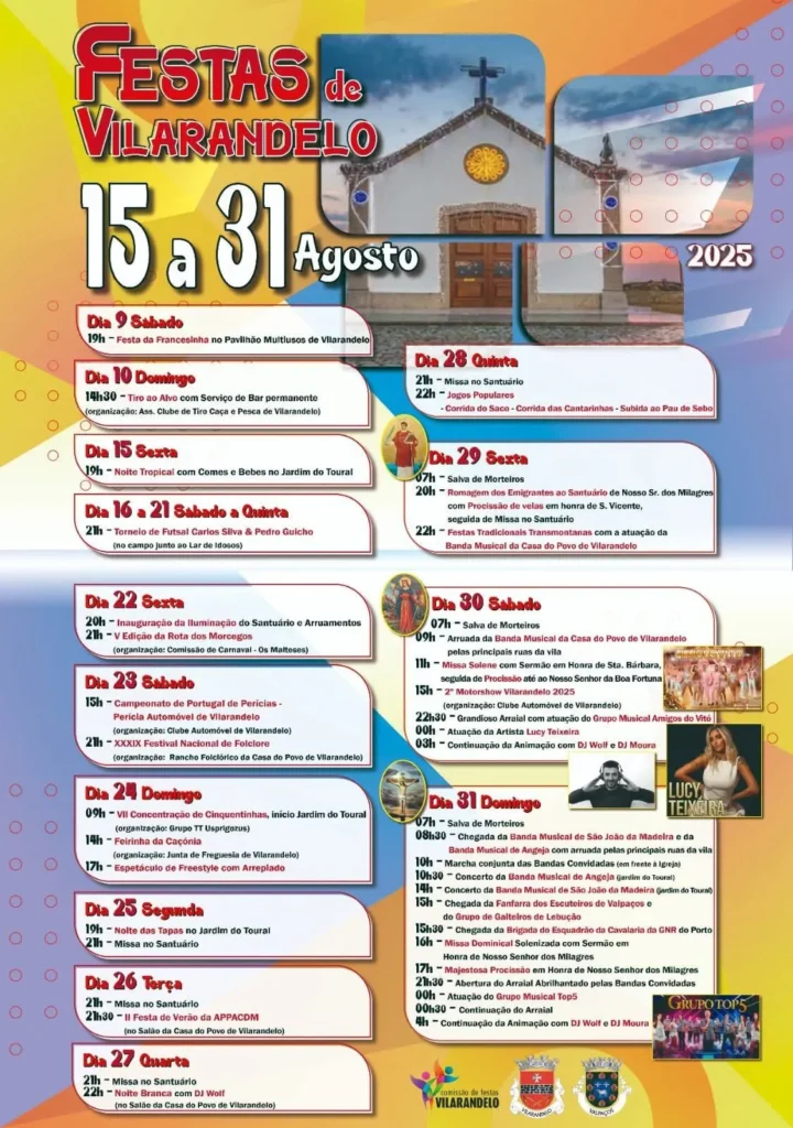 Festas de Vilarandelo 2025