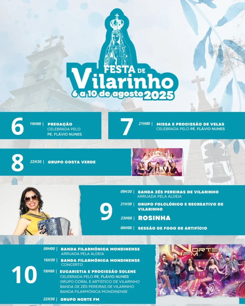 Festas de Vilarinho 2025