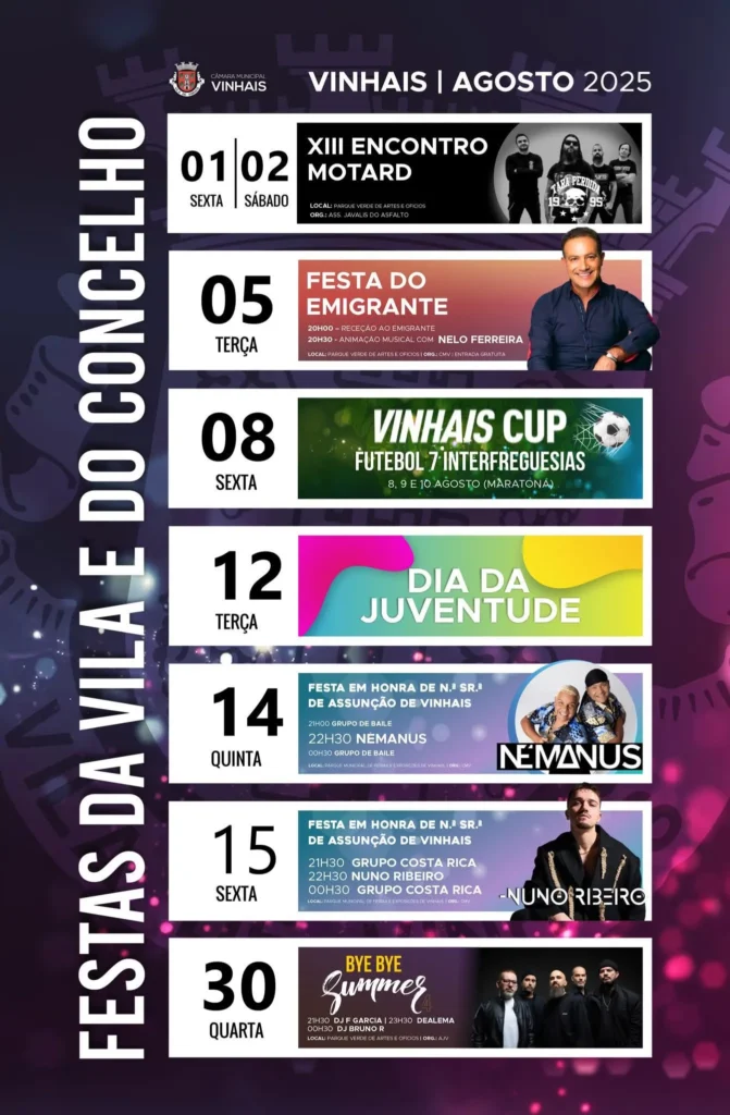 Festas da Vila 2025 em Vinhais