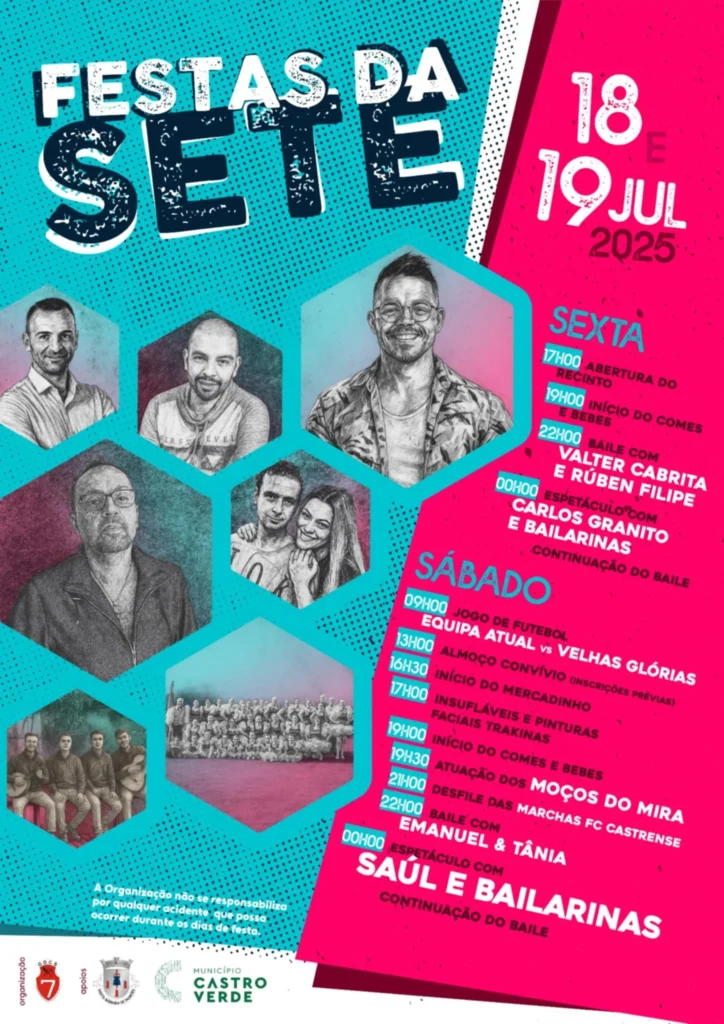 Festas da Sete 2025 em Castro Verde