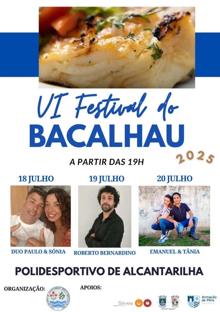 Festas do Bacalhau 2025 em Alcantarilha