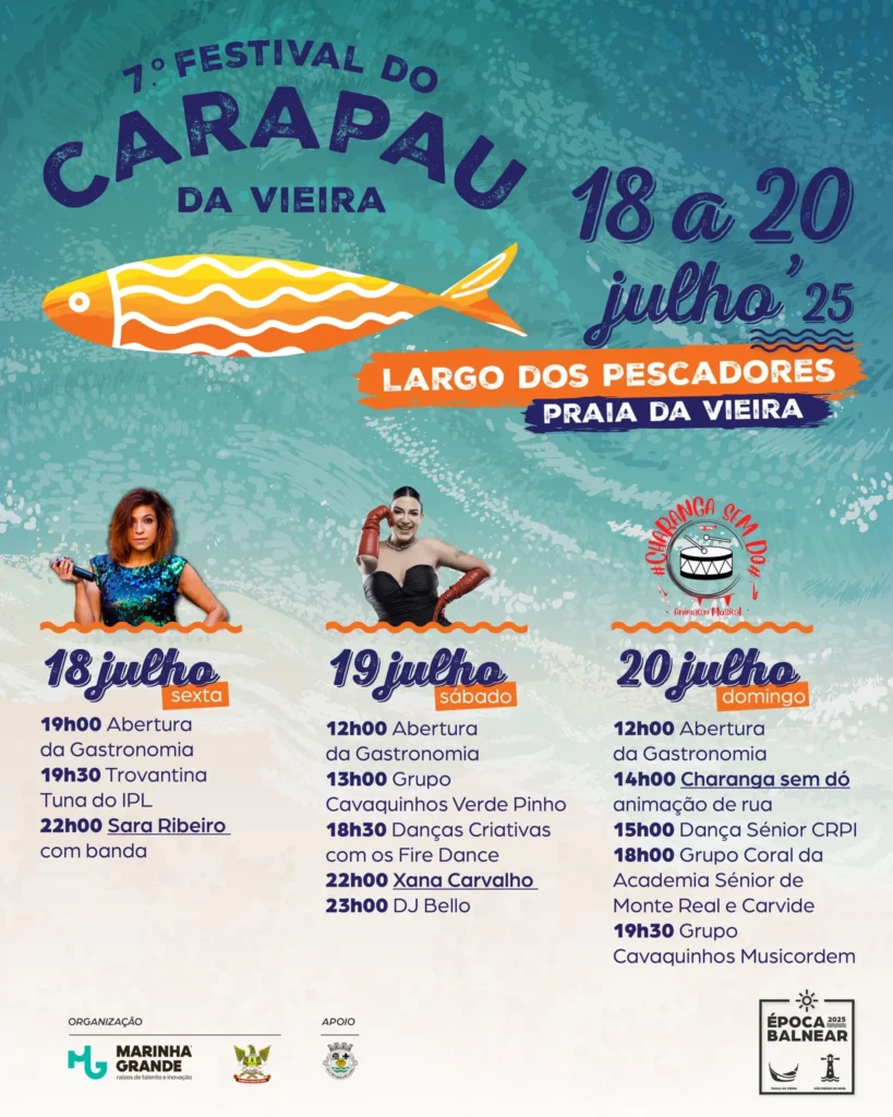 Festival do Carapau 2025 em Praia da Vieira