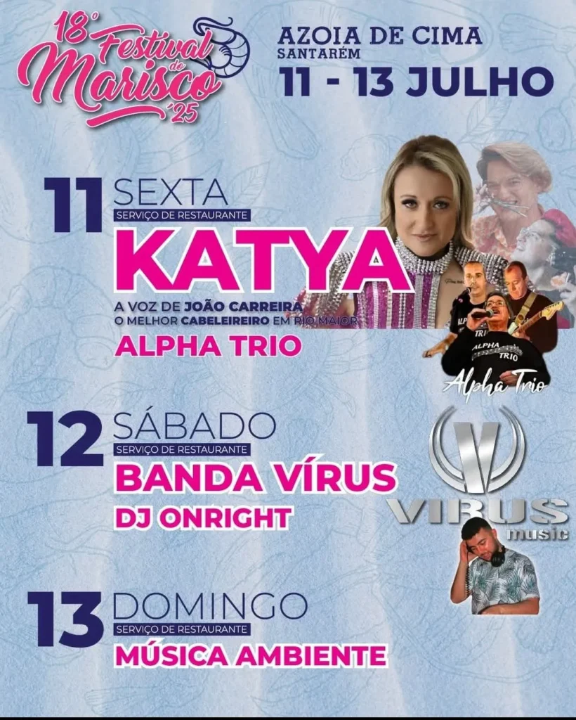 Festival do Marisco 2025 em Azóia da Cima