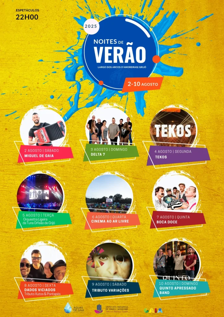 Noites de Verão 2025 em Grijó