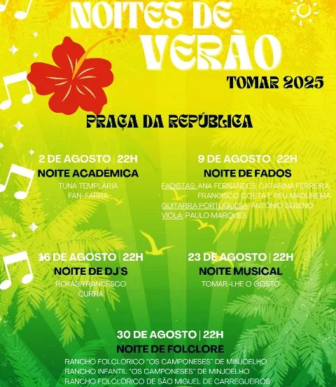 Noites de Verão 2025 em Tomar