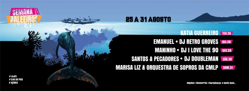 Semana dos Baleeiros 2025 em Lajes das Flores