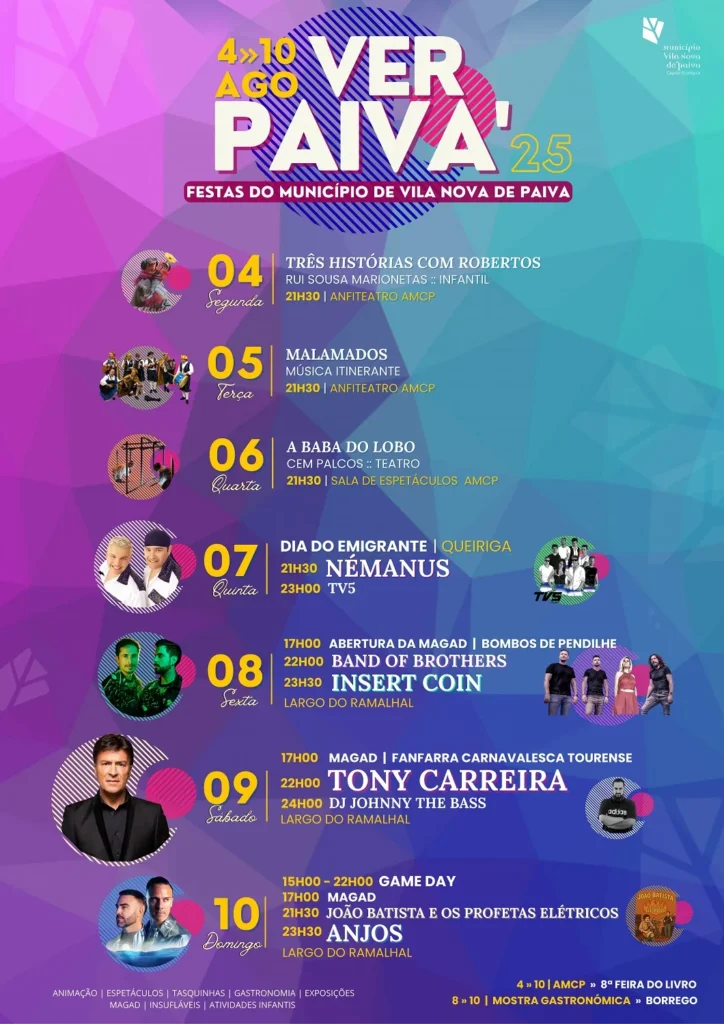 Festas de Vila Nova de Paiva 2025