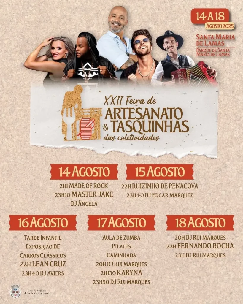 Feira de Artesanato de Santa Maria de Lamas 2025