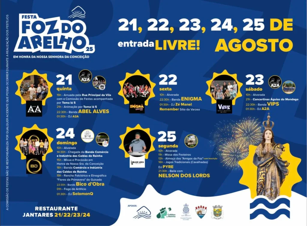 Festa da Foz do Arelho 2025