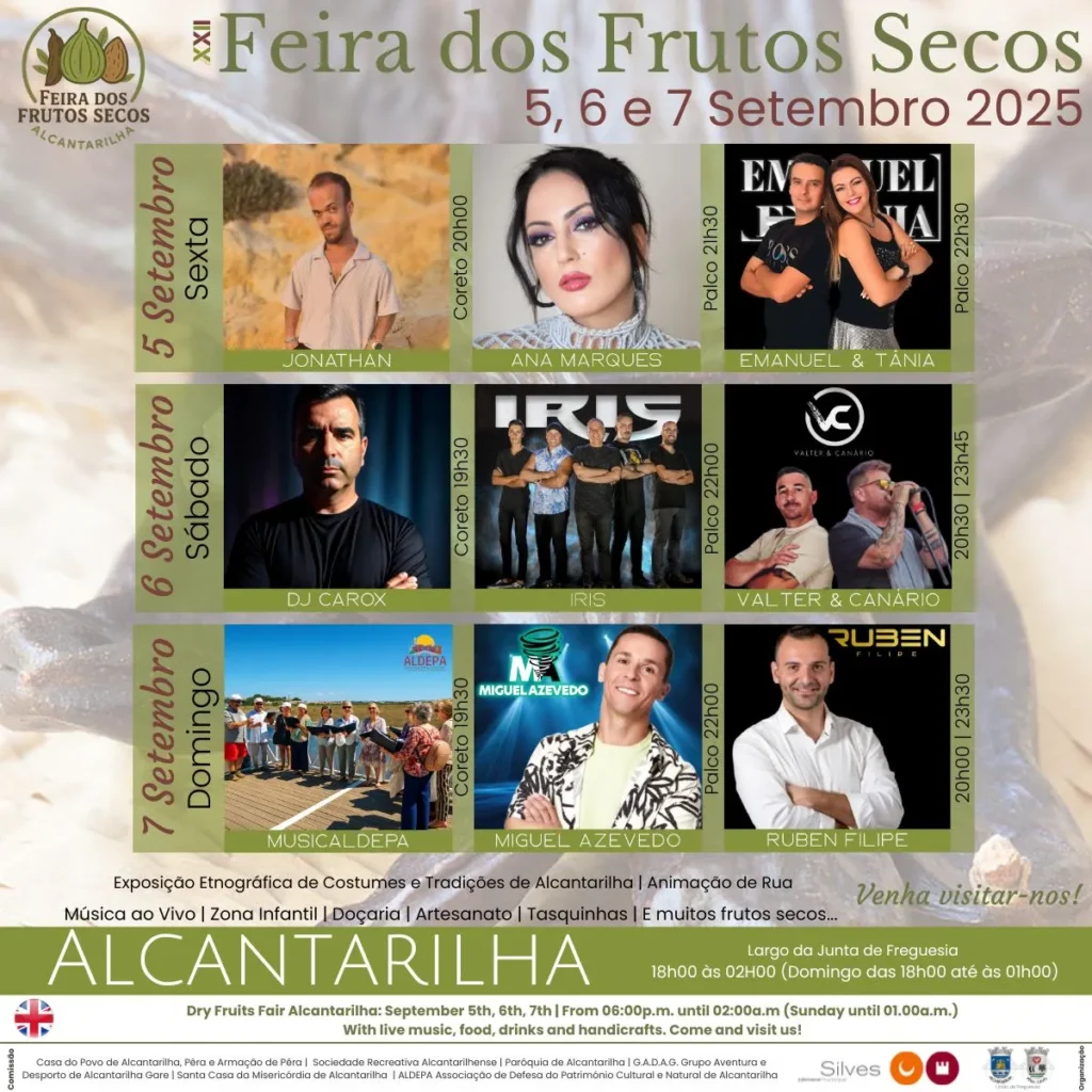 Festa dos Frutos Secos 2025 em Alcantarilha