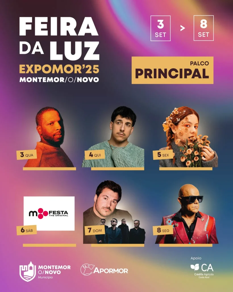 Festa da Luz (Expomor) 2025 em Montemor-o-Novo