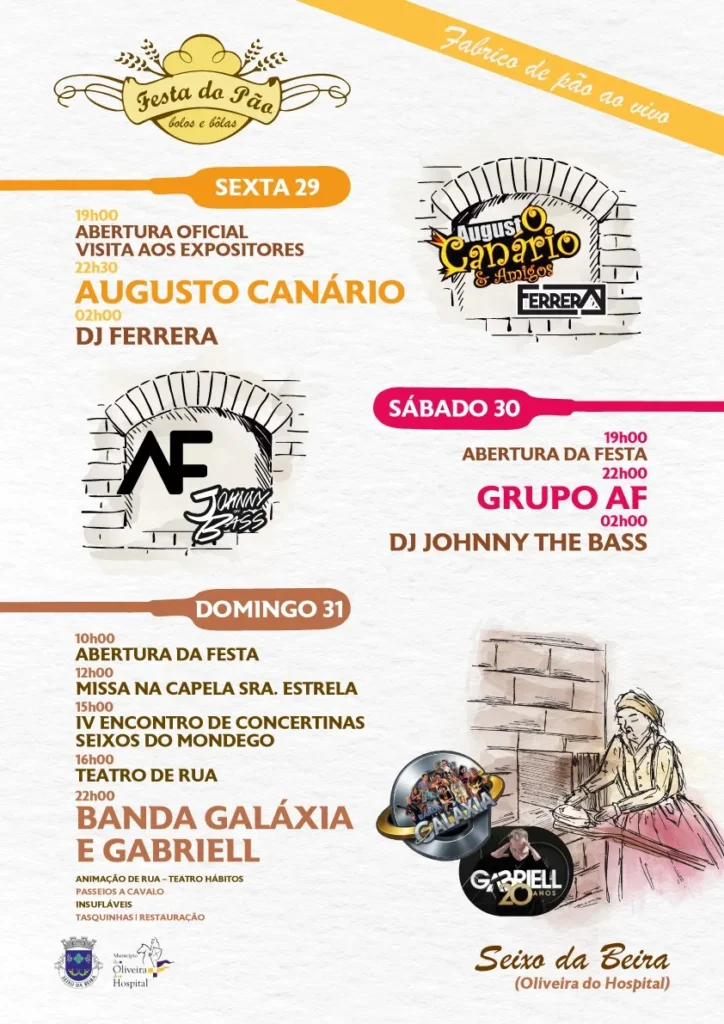 Festa do Pão 2025 em Seixo da Beira