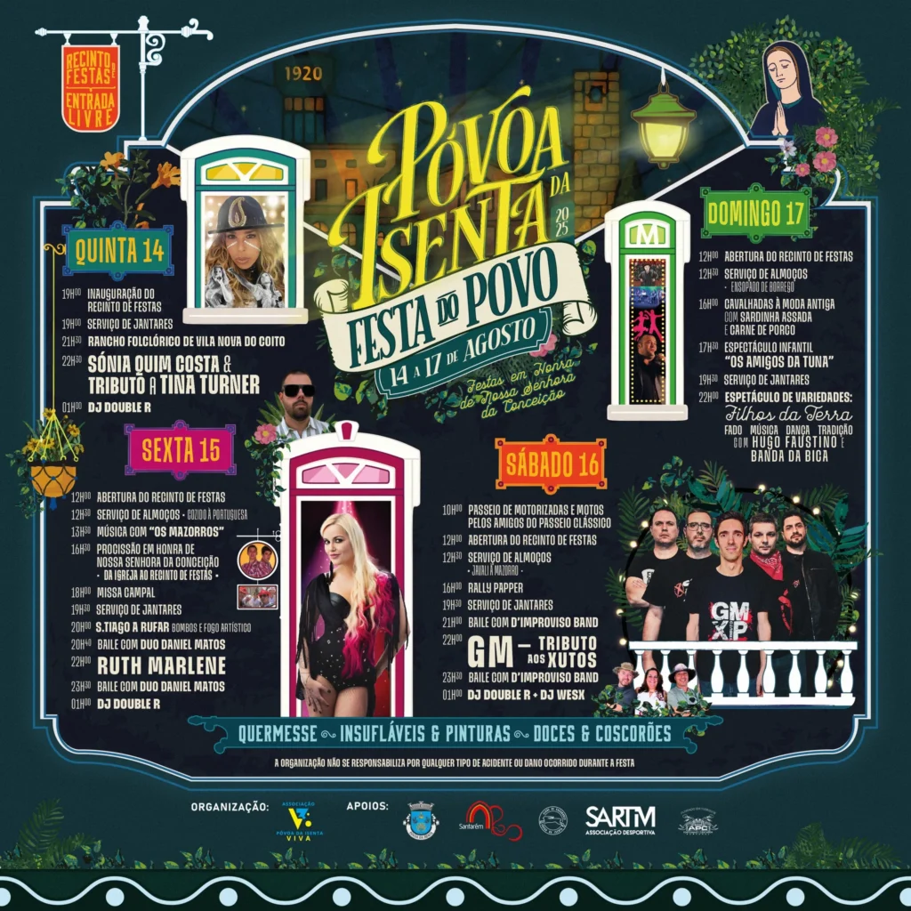 Festa do Povo 2025 em Póvoa da Isenta