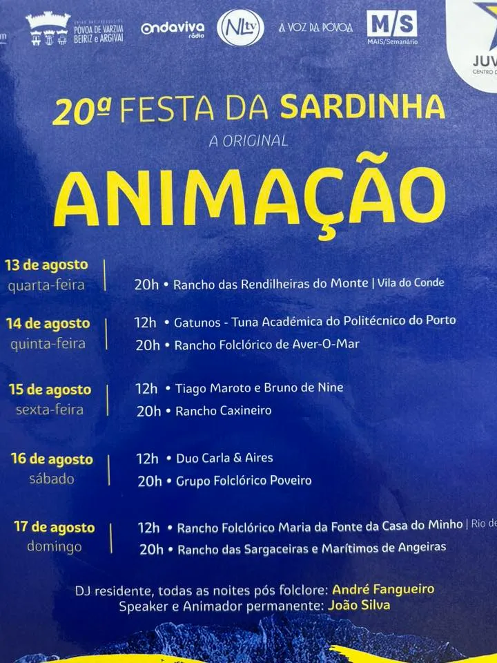 Festa da Sardinha 2025 em Póvoa de Varzim