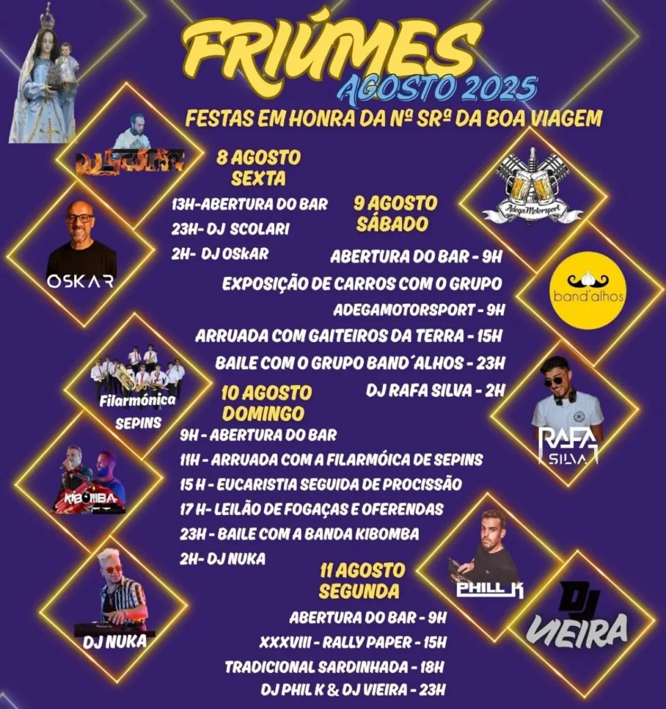 Festas de Friúmes 2025