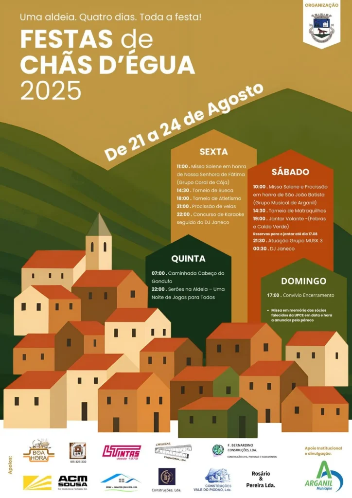Festas de Chãs d Égua 2025