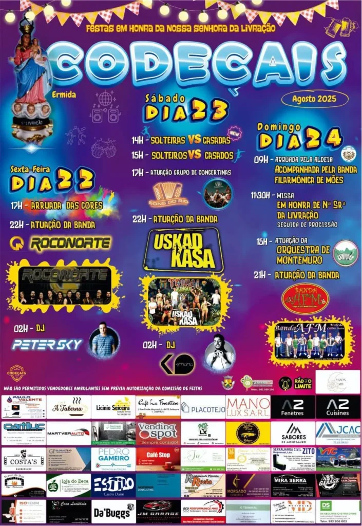 Festas de Codeçais 2025