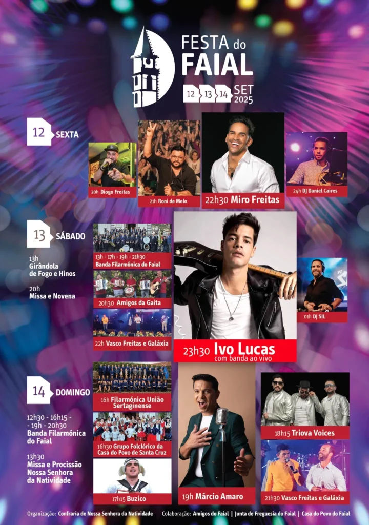 Festas do Faial 2025