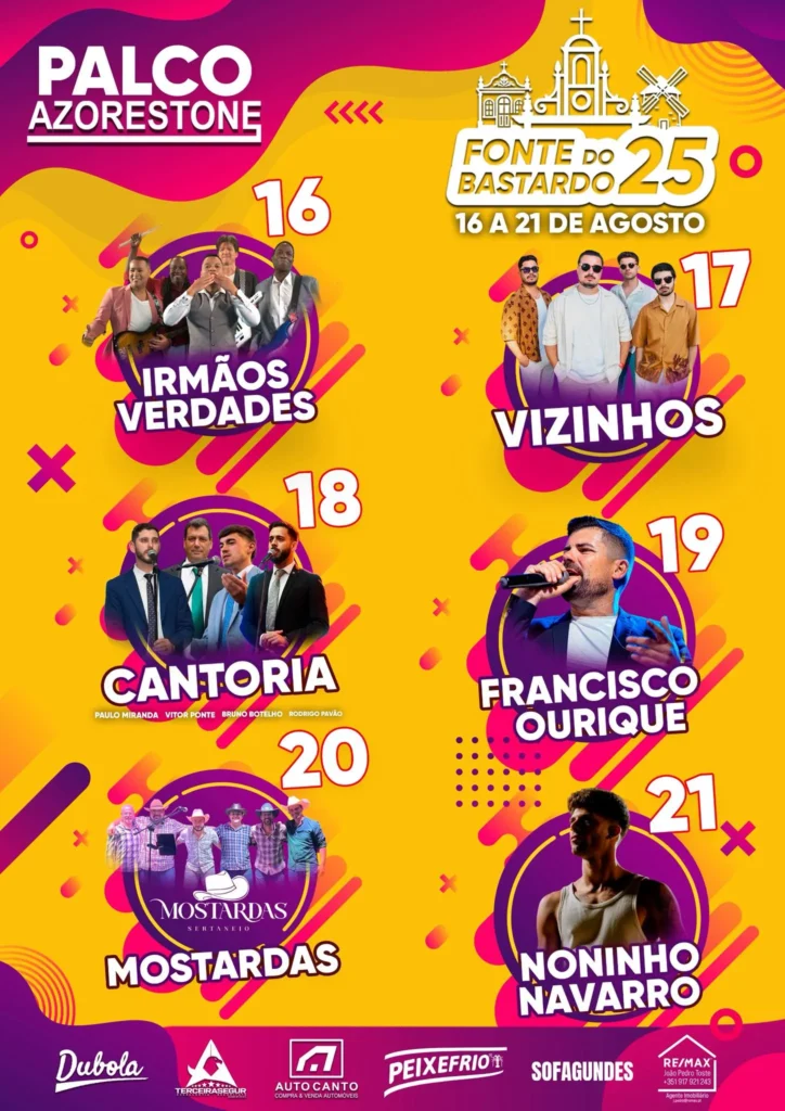 Festas de Fonte Bastardo 2025