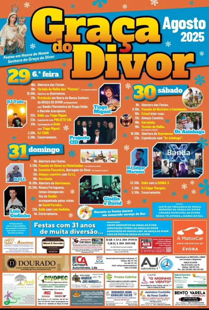 Festas de Graça do Divor 2025