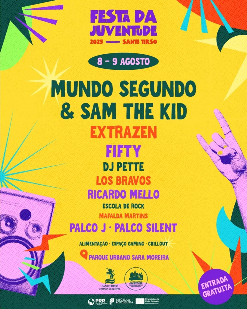 Festa da Juventude 2025 em Santo Tirso