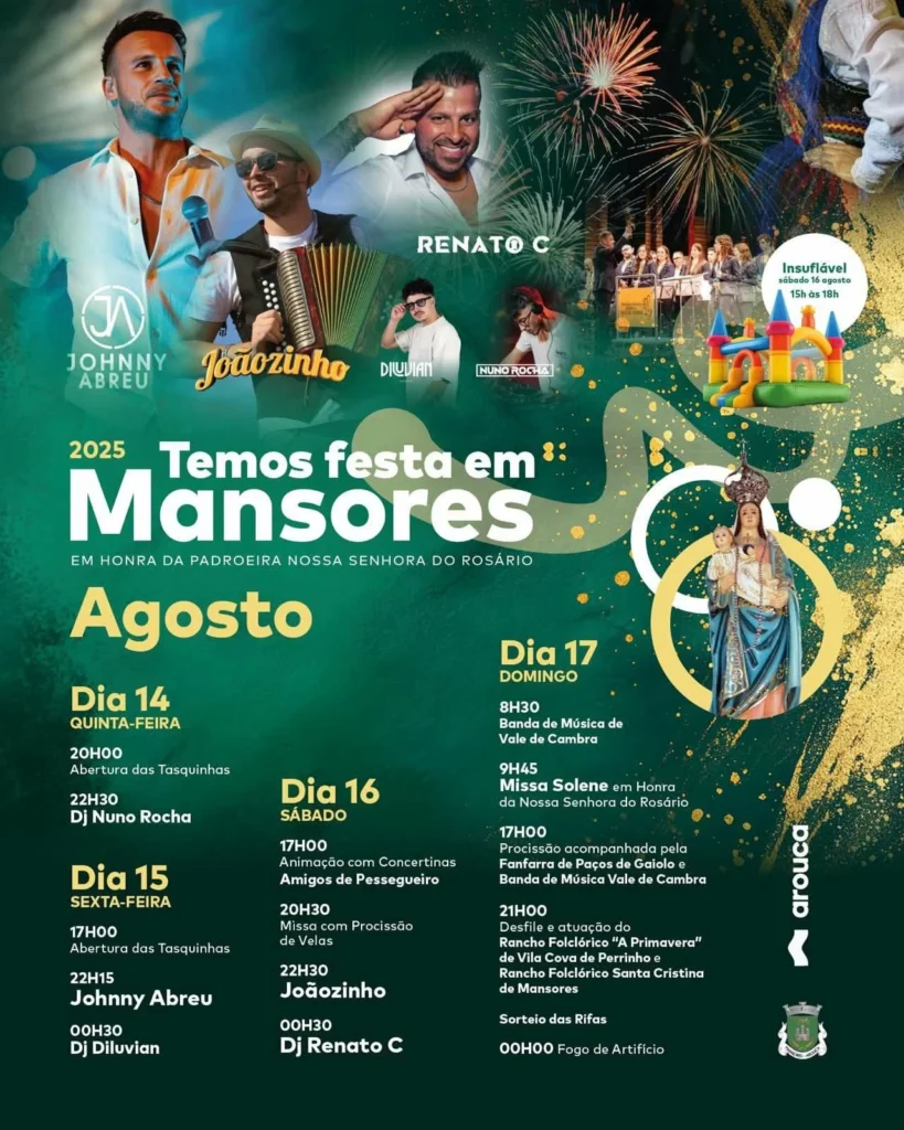 Festas de Mansores 2025