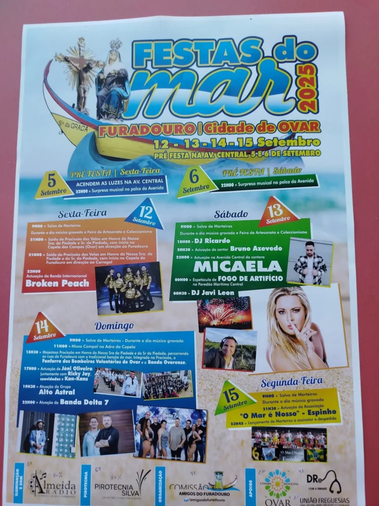Festas do Mar 2025 em Furadouro