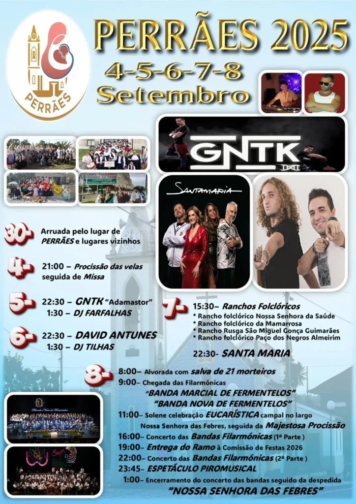 Festas de Perrães 2025