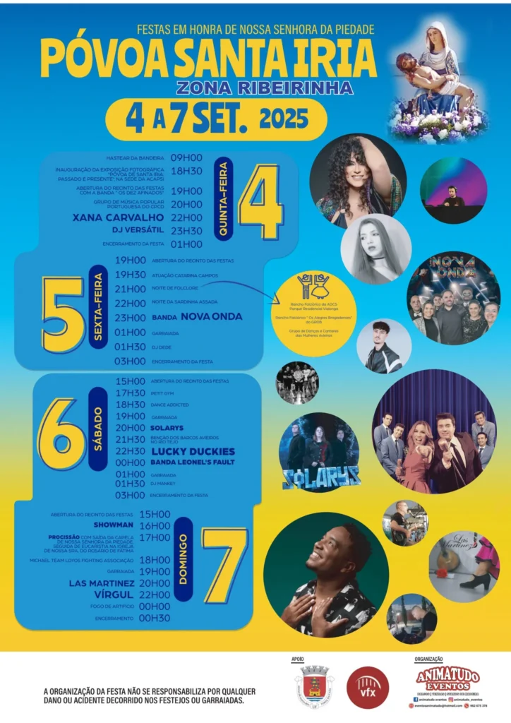 Festas da Póvoa de Santa Iria 2025