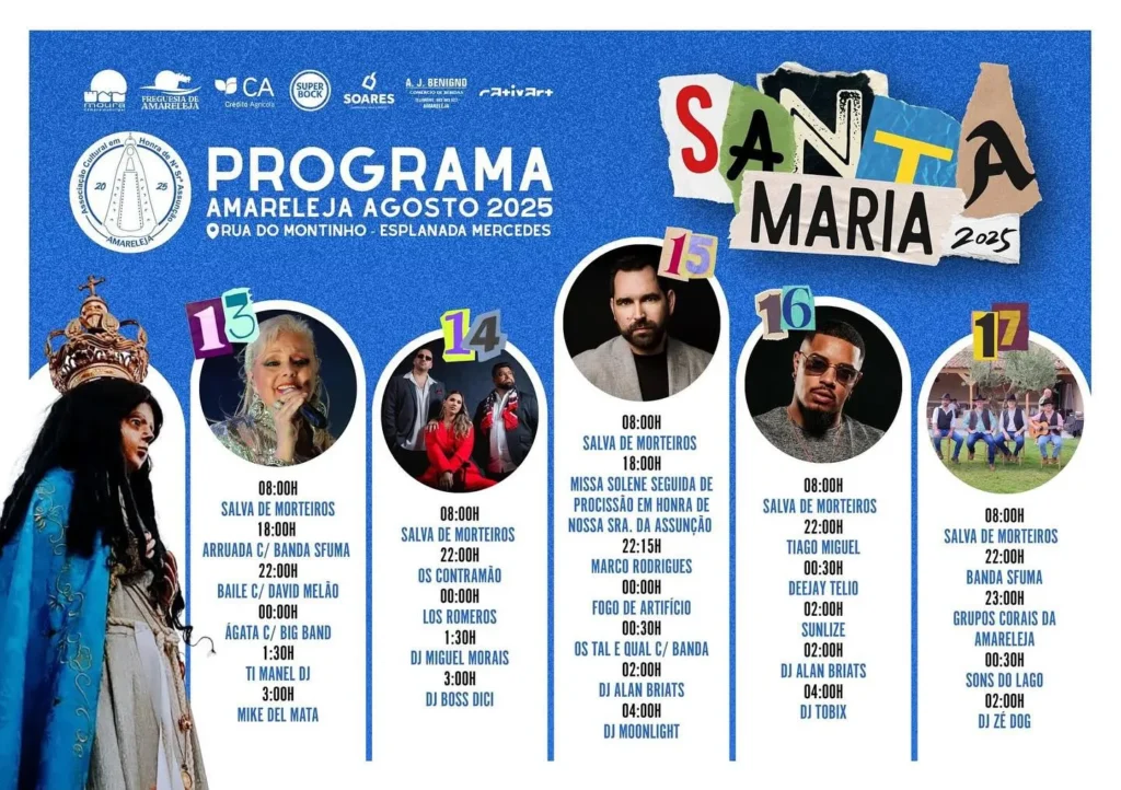 Festas de Santa Maria 2025 em Amareleja