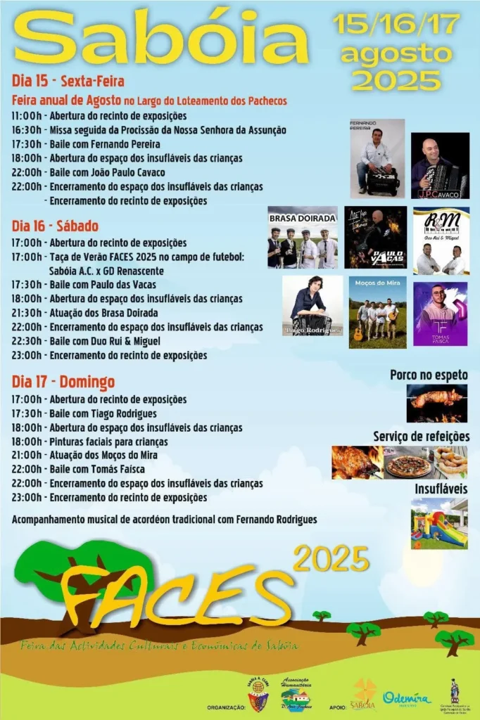 Festas de Sabóia 2025