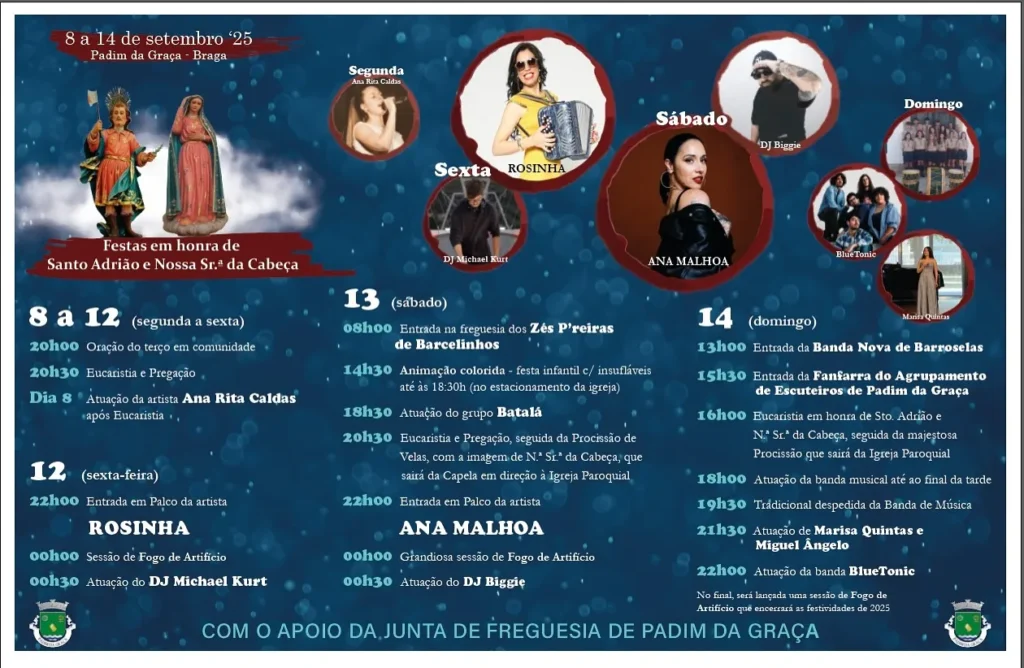 Festas de Padim da Graça 2025