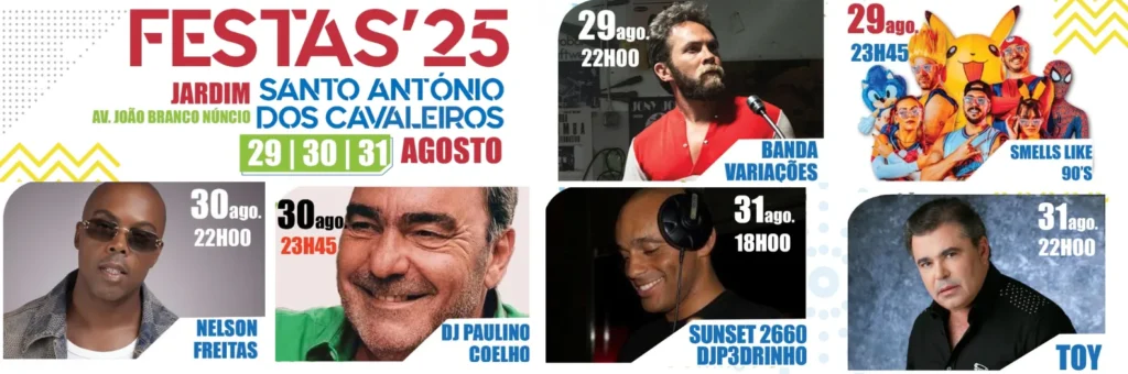 Festas de Santo António dos Cavaleiros 2025