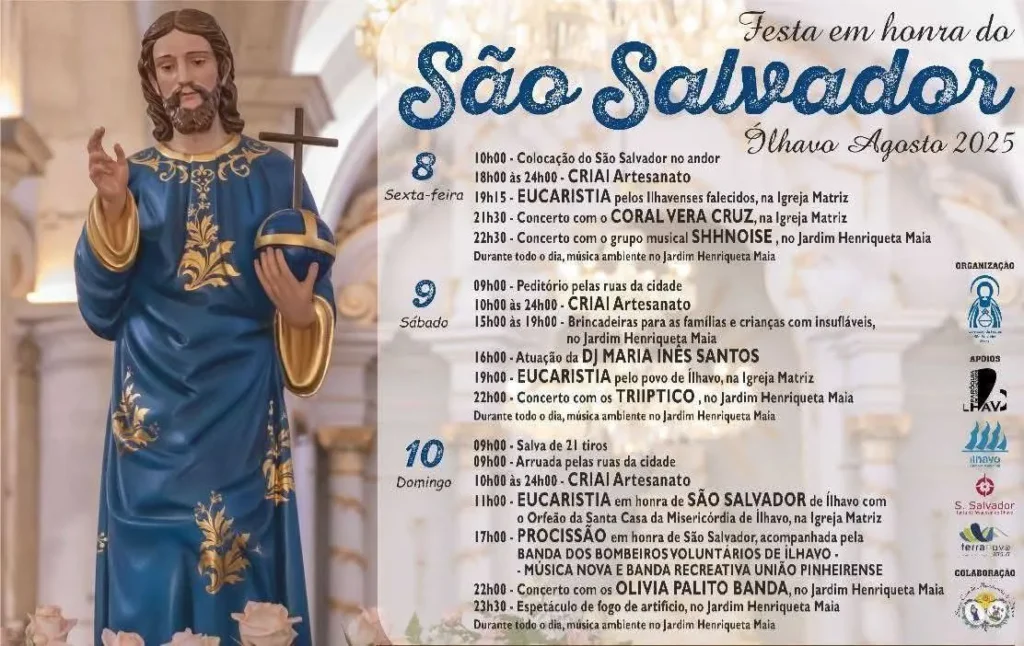 Festas de São Salvador 2025 em Ílhavo