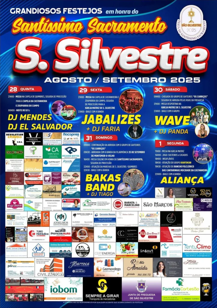 Festas de São Silvestre 2025
