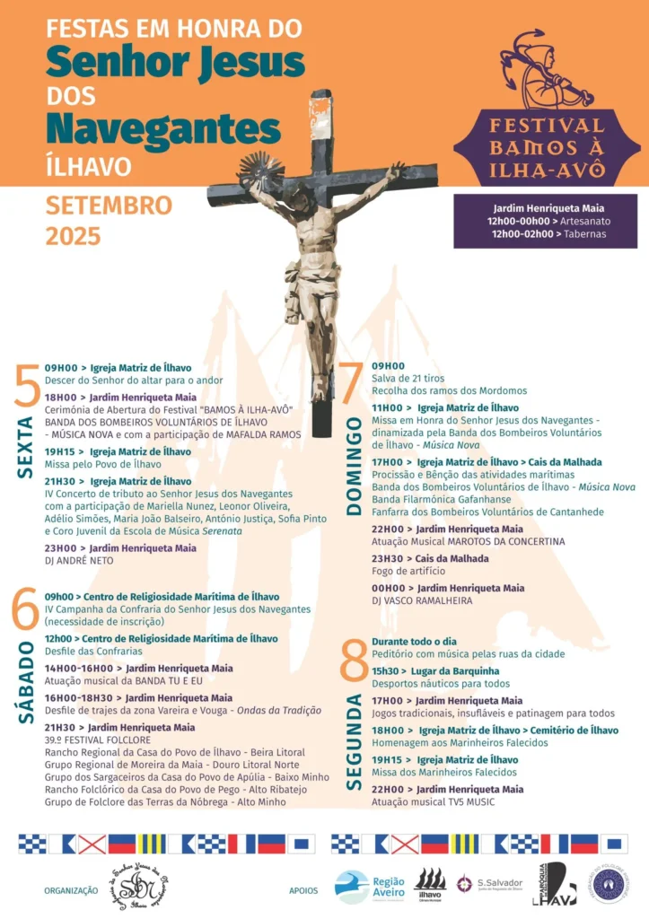 Festa do Senhor Jesus dos Navegantes 2025 em Ílhavo