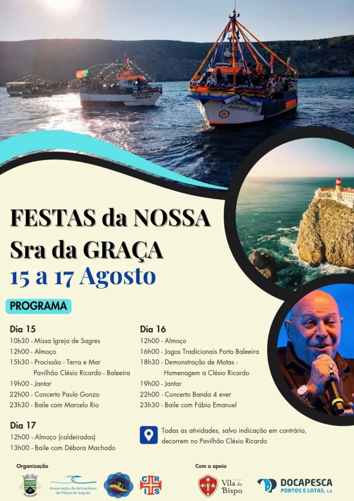 Festas da Senhora da Graça 2025 em Sagres