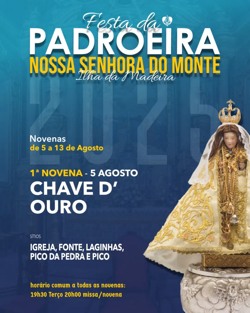Festas de Nossa Senhora do Monte 2025 em Funchal