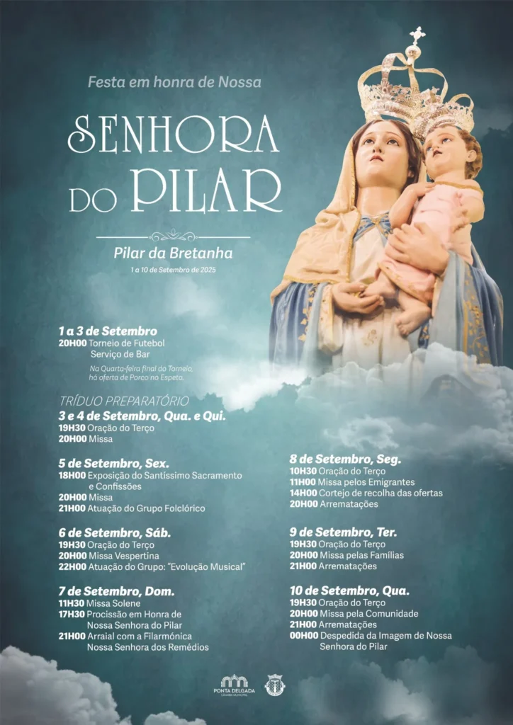 Festas de Pilar da Bretanha (Senhora do Pilar) 2025