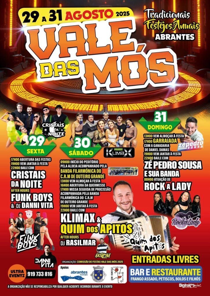Festas de Vale das Mós 2025
