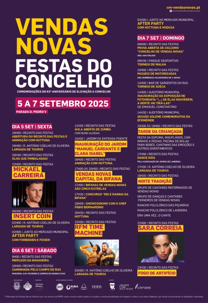 Festas de Vendas Novas 2025