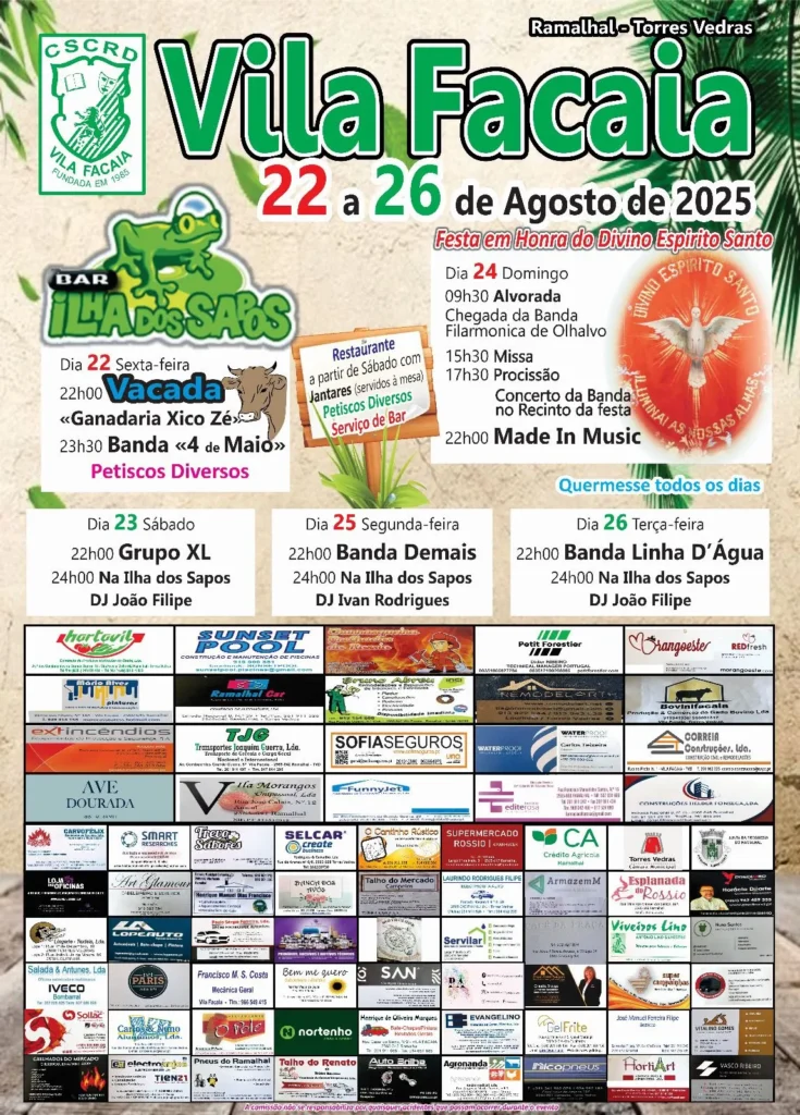 Festas de Vila Facaia 2025