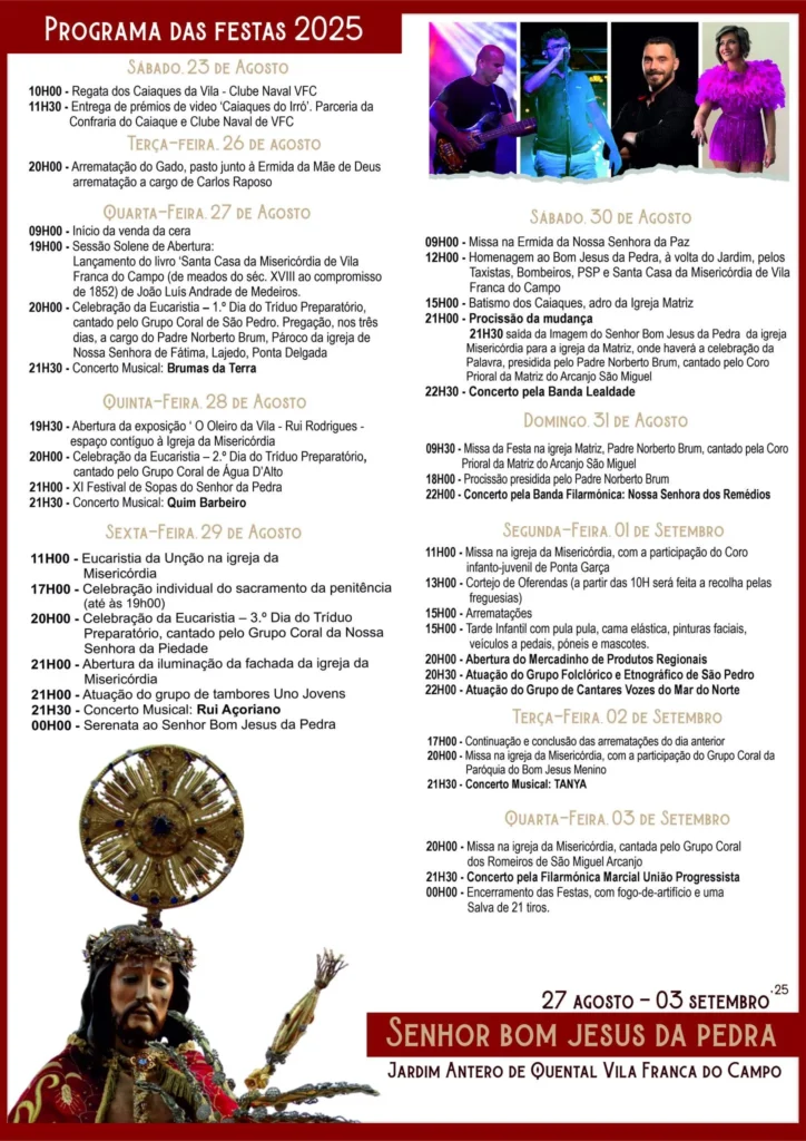 Festas de Vila Franca do Campo 2025