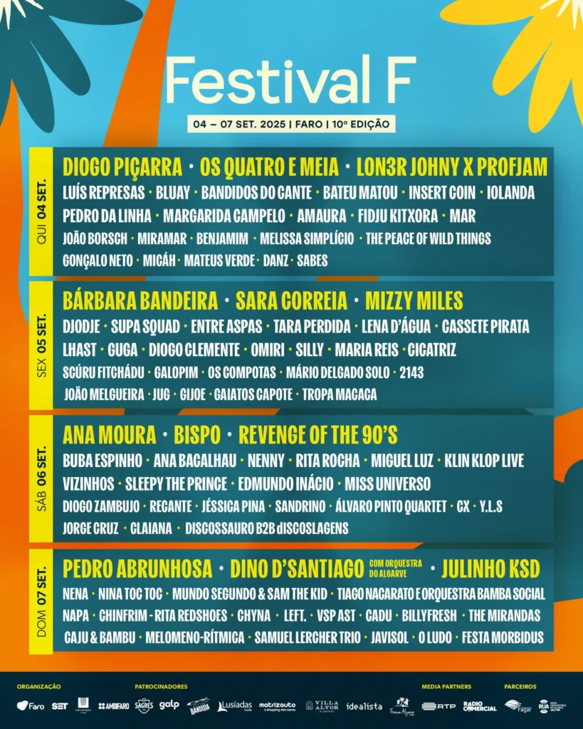 Festival F 2025 em Faro