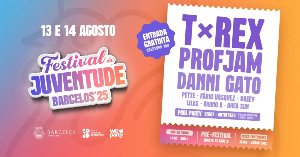 Festival da Juventude de Barcelos 2025