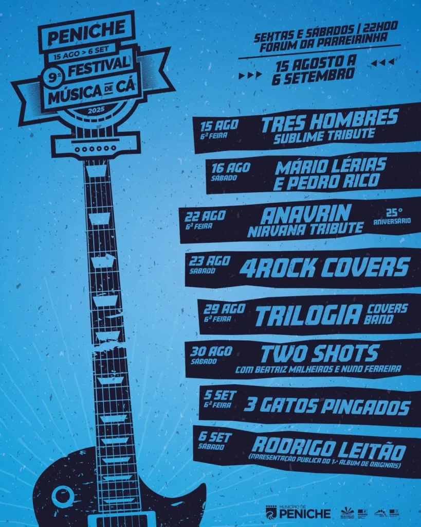 Festival da Música de Cá 2025 em Peniche