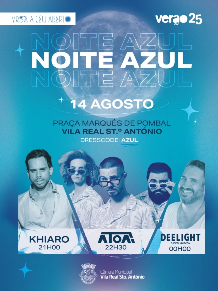 Noite Azul 2025 em Ponta Delgada