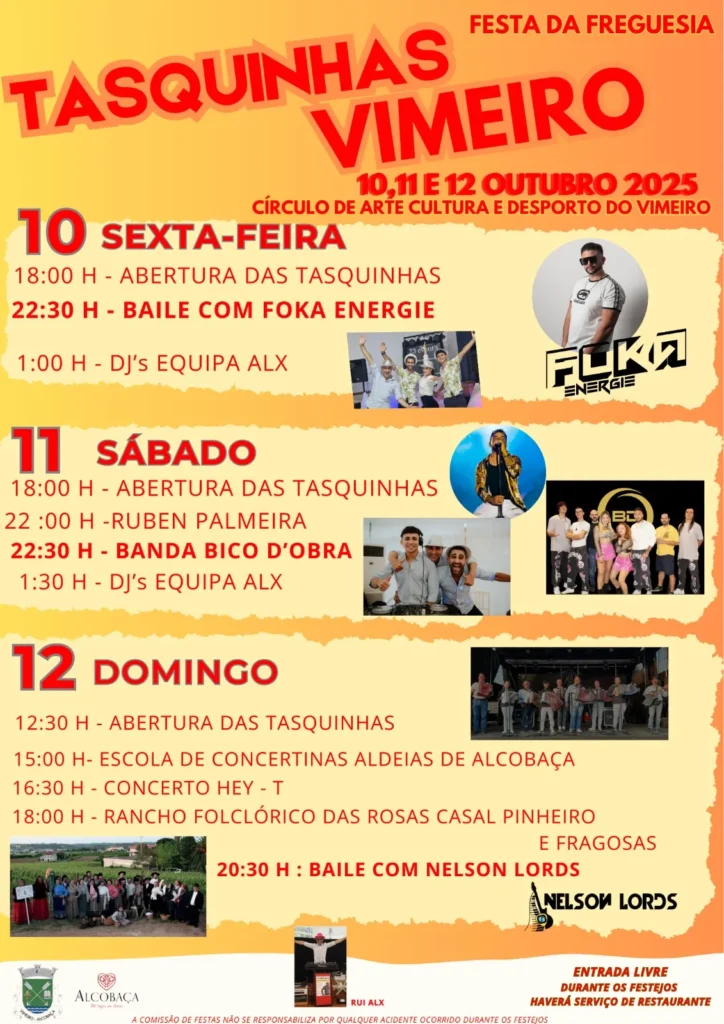 Tasquinhas do Vimieiro 2025